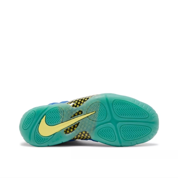 NIKE LITTLE POSITE ONE (GS) GAME ROYAL-YELLOW - Picture 2 of 11